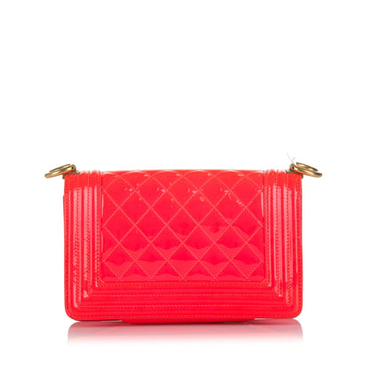 Chanel Sac Small Patent Boy Bag