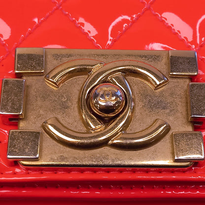 Chanel Sac Small Patent Boy Bag