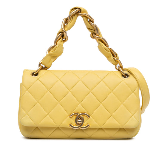 Chanel Sac Quilted Lambskin Chain Is More Flap