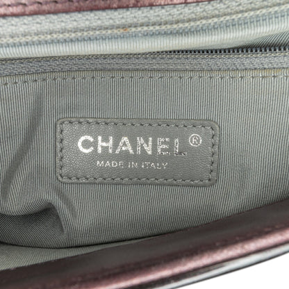 Chanel Sac Medium Patent Coco Boy Flap