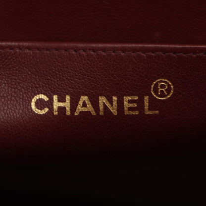Black Chanel Maxi XL Classic Lambskin Single Flap Shoulder Bag