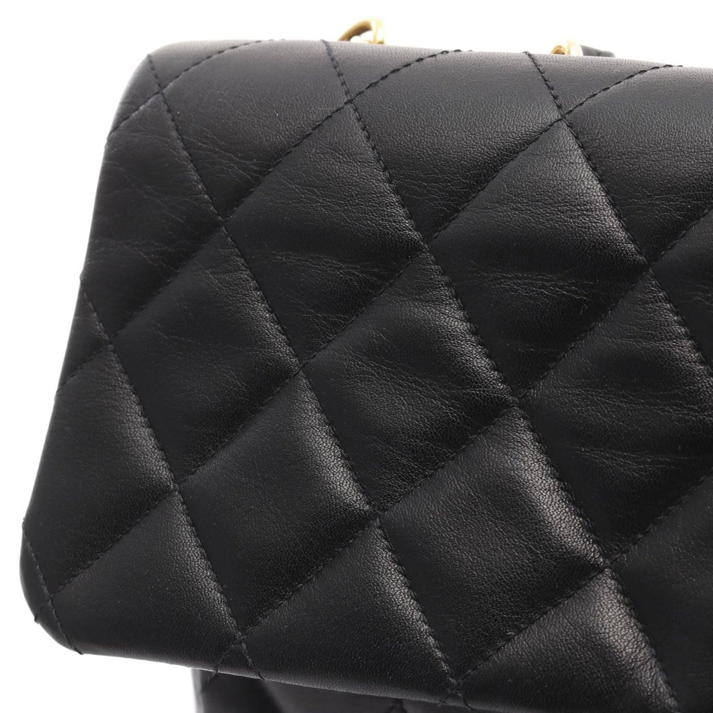 Black Chanel Maxi XL Classic Lambskin Single Flap Shoulder Bag