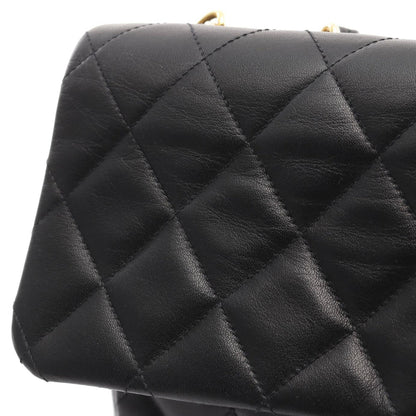 Black Chanel Maxi XL Classic Lambskin Single Flap Shoulder Bag