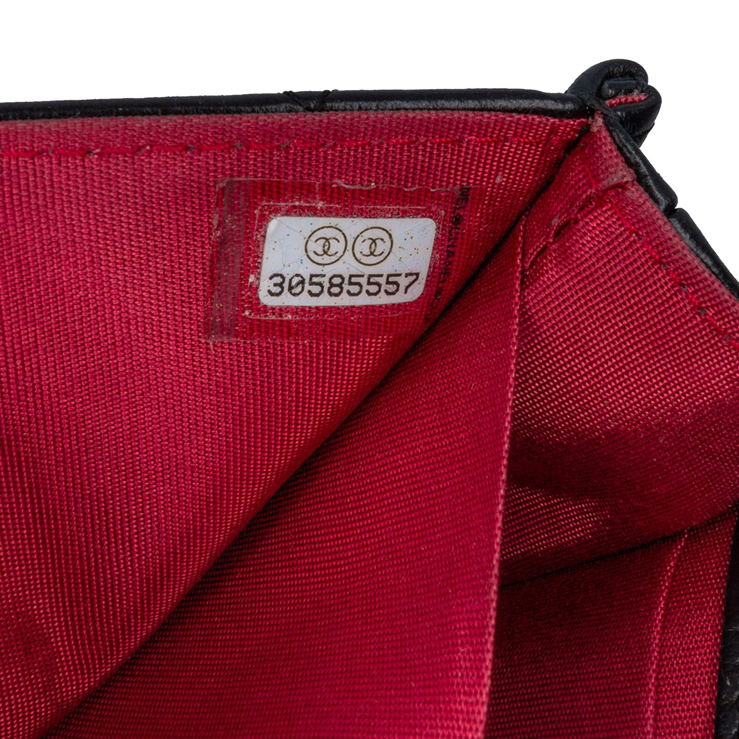 Black Chanel Mini Lambskin Button On Top Flap Satchel