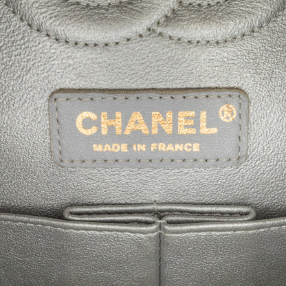 Chanel Sac Medium Classic Nylon Cat Emoticon Double Flap