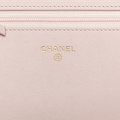 Chanel Sac Canvas Deauville Wallet On Chain