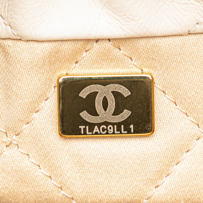 Chanel Sac Mini Shiny Calfskin 22 Hobo