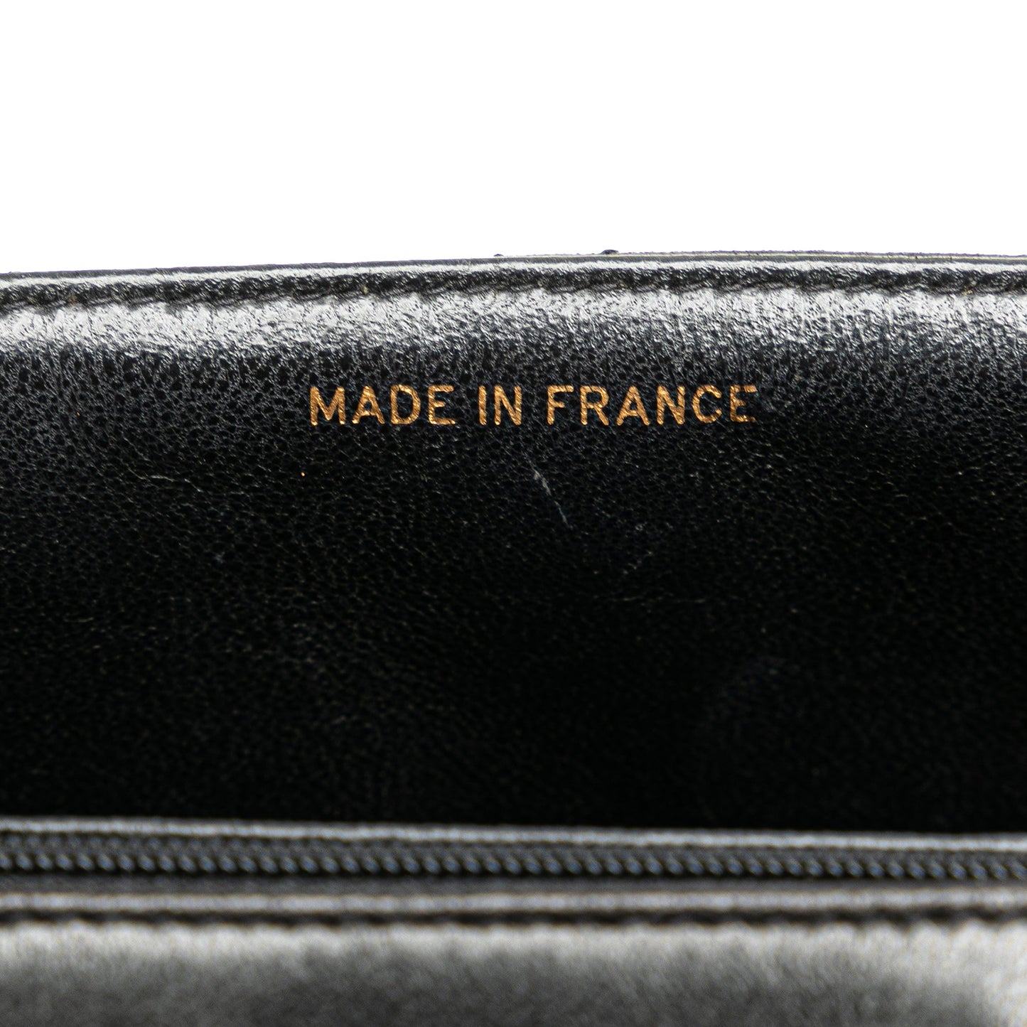 Black Chanel Medium Quilted Lambskin Border Single Flap Shoulder Bag