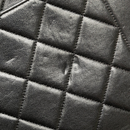 Chanel Sac Medium Quilted Lambskin Border Single Flap