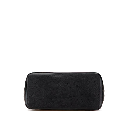 Black Chanel Caviar Medallion Tote