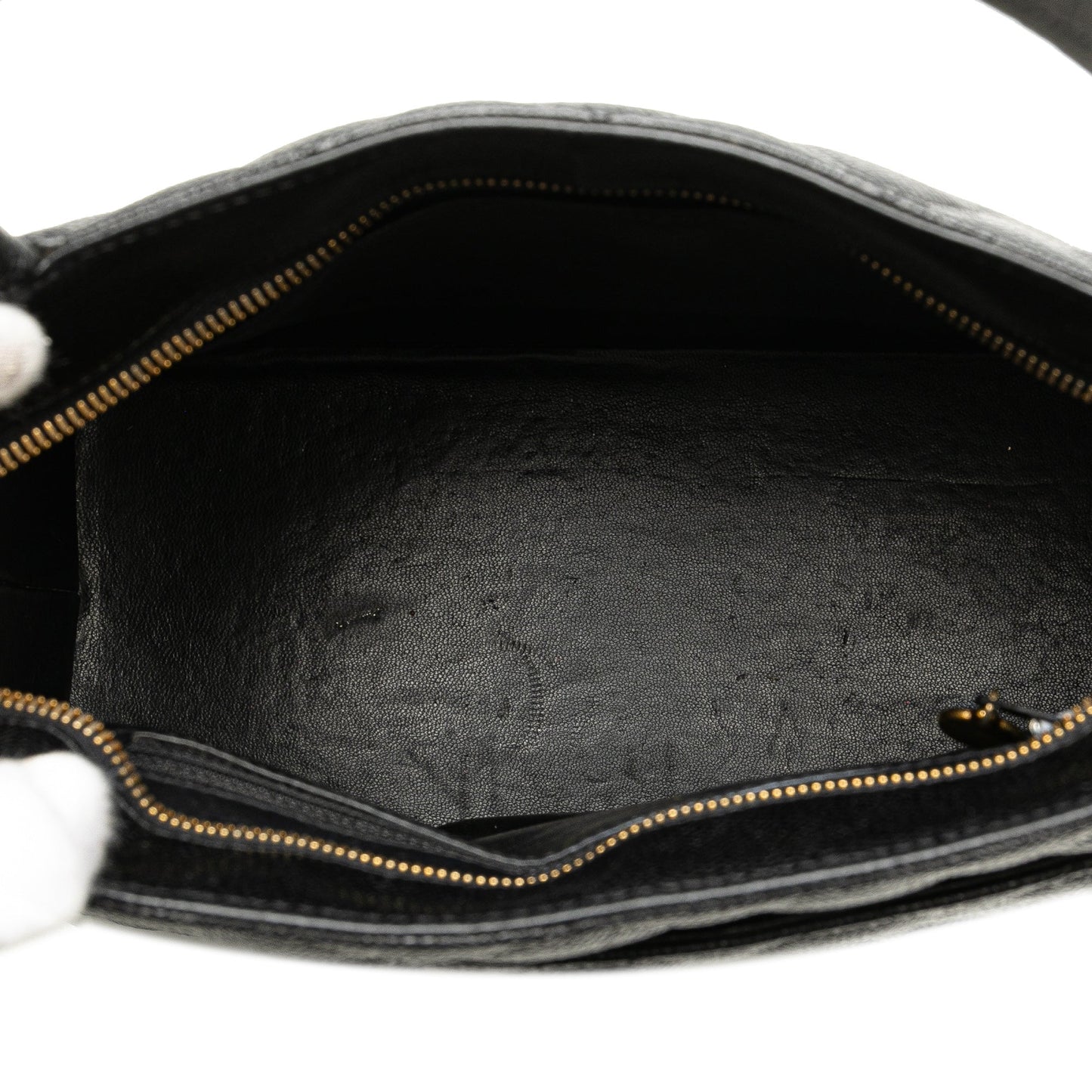 Black Chanel Caviar Medallion Tote