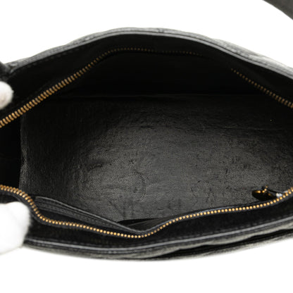 Black Chanel Caviar Medallion Tote