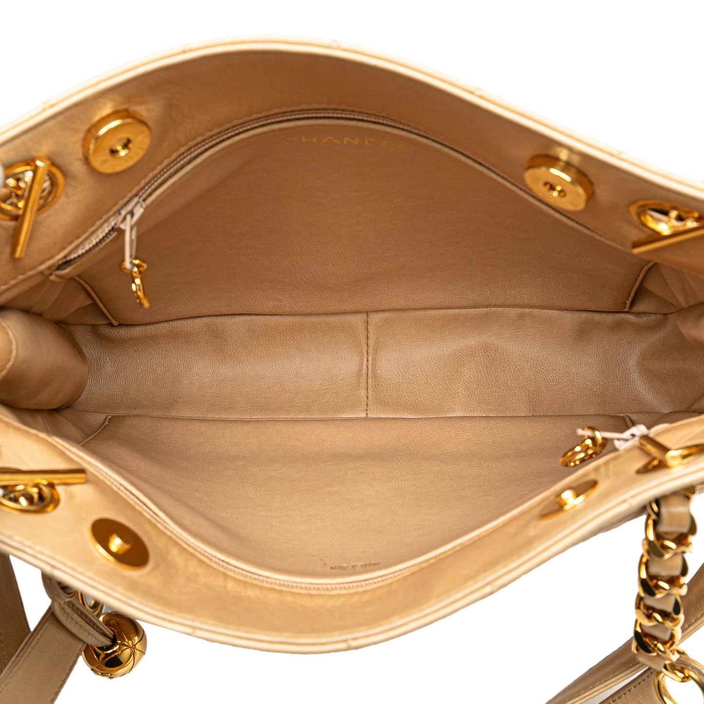 Chanel Sac Quilted Lambskin Shoulder Bag
