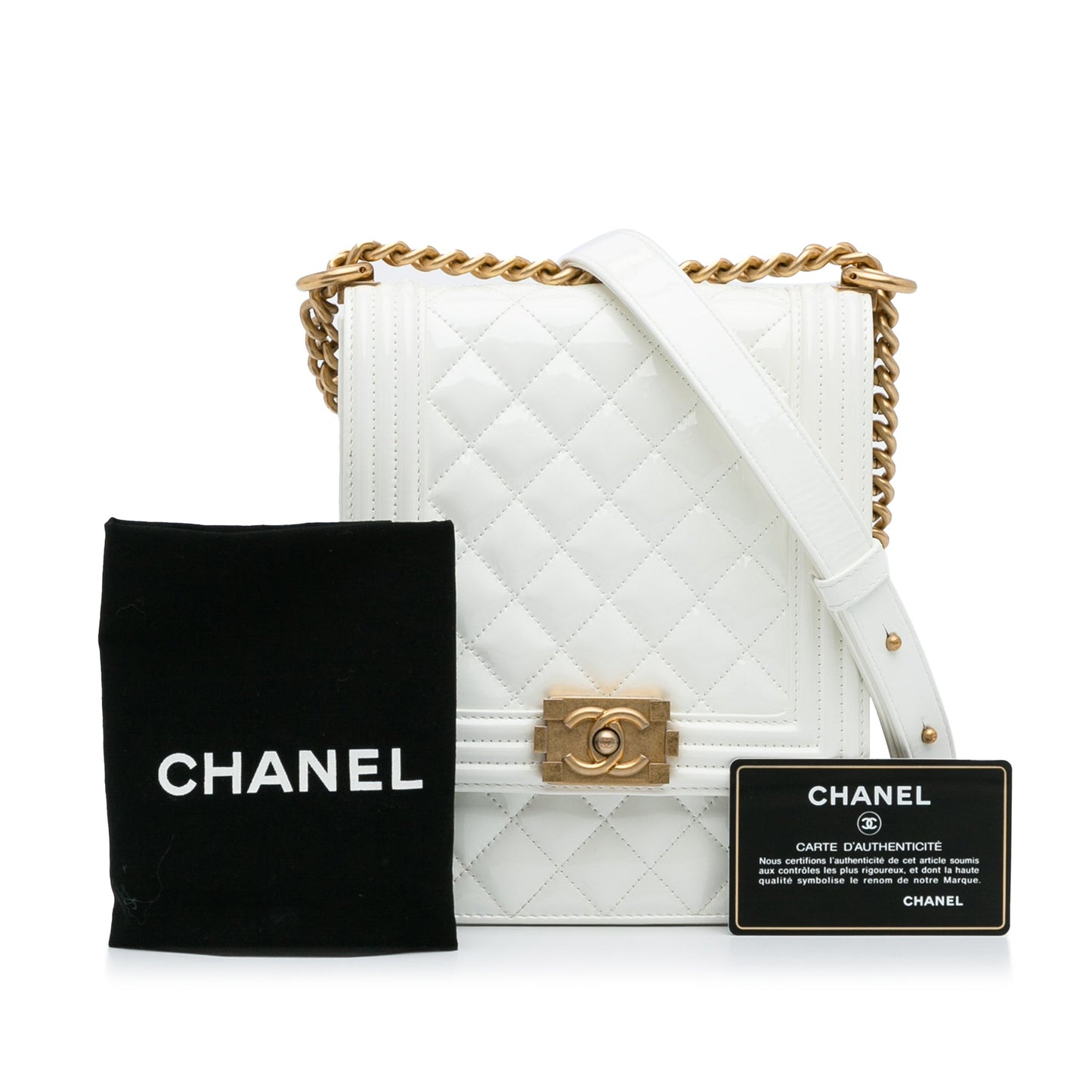 Chanel Sac North South Boy Flap