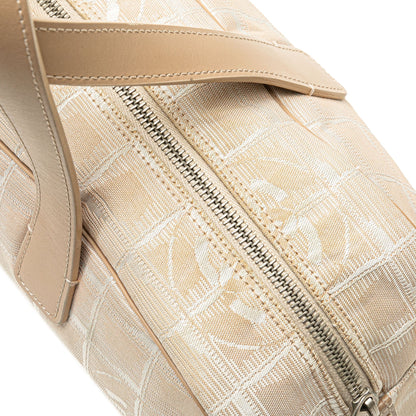 Beige Chanel New Travel Line Handbag