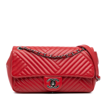 Chanel Sac Medium Lambskin CC Crossing Flap