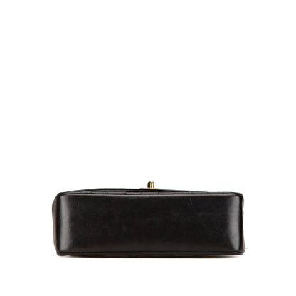 Black Chanel Small Lambskin Diana Flap Crossbody Bag