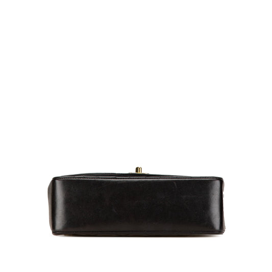 Black Chanel Small Lambskin Diana Flap Crossbody Bag
