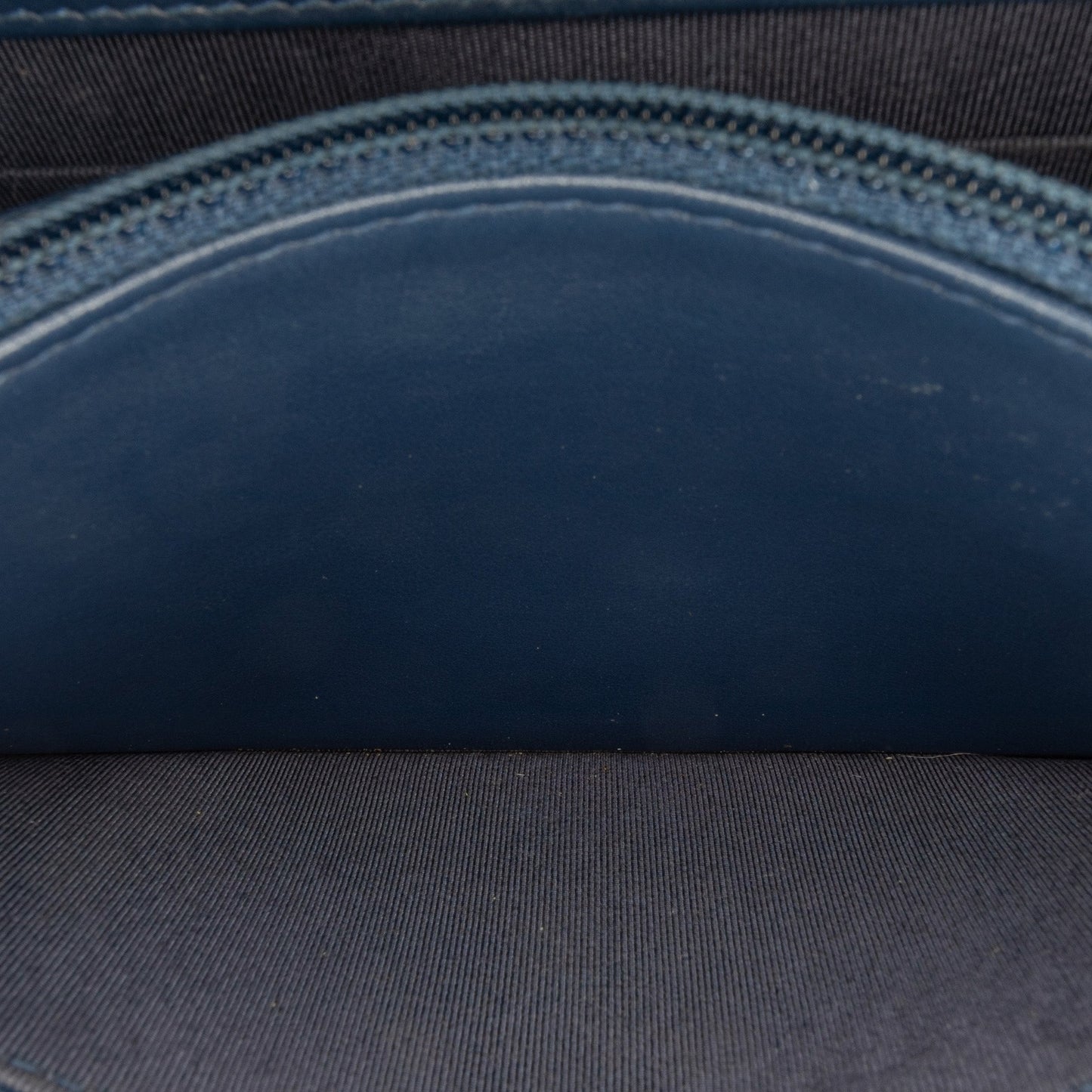 Blue Chanel Quilted Aged Calfskin Gabrielle Wallet On Chain Crossbody Bag