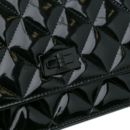 Chanel Sac Quilted Patent Reissue 2.55 Wallet on Chain