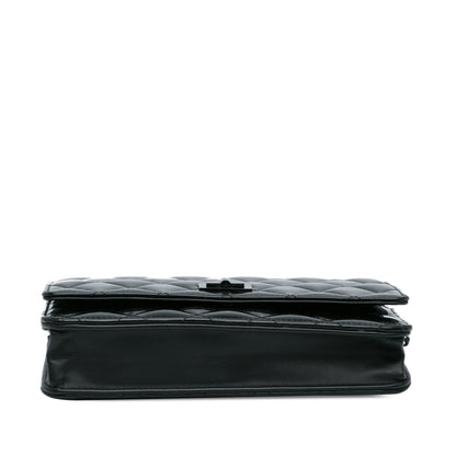 Chanel Sac Quilted Patent Reissue 2.55 Wallet on Chain