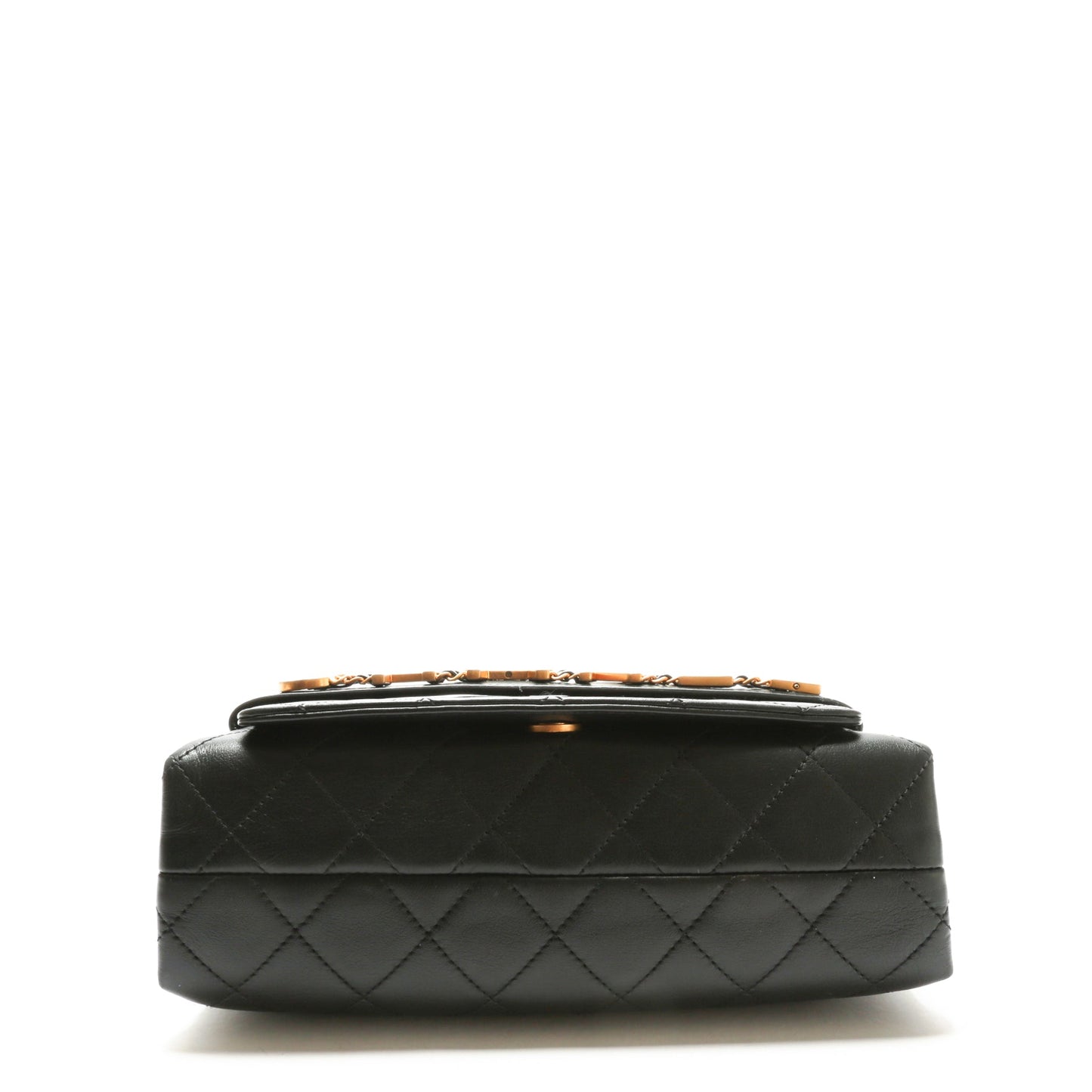 CHANEL 2020 Medium Enchained Flap Bag-Black