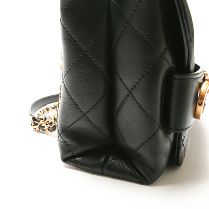 CHANEL 2020 Medium Enchained Flap Bag-Black