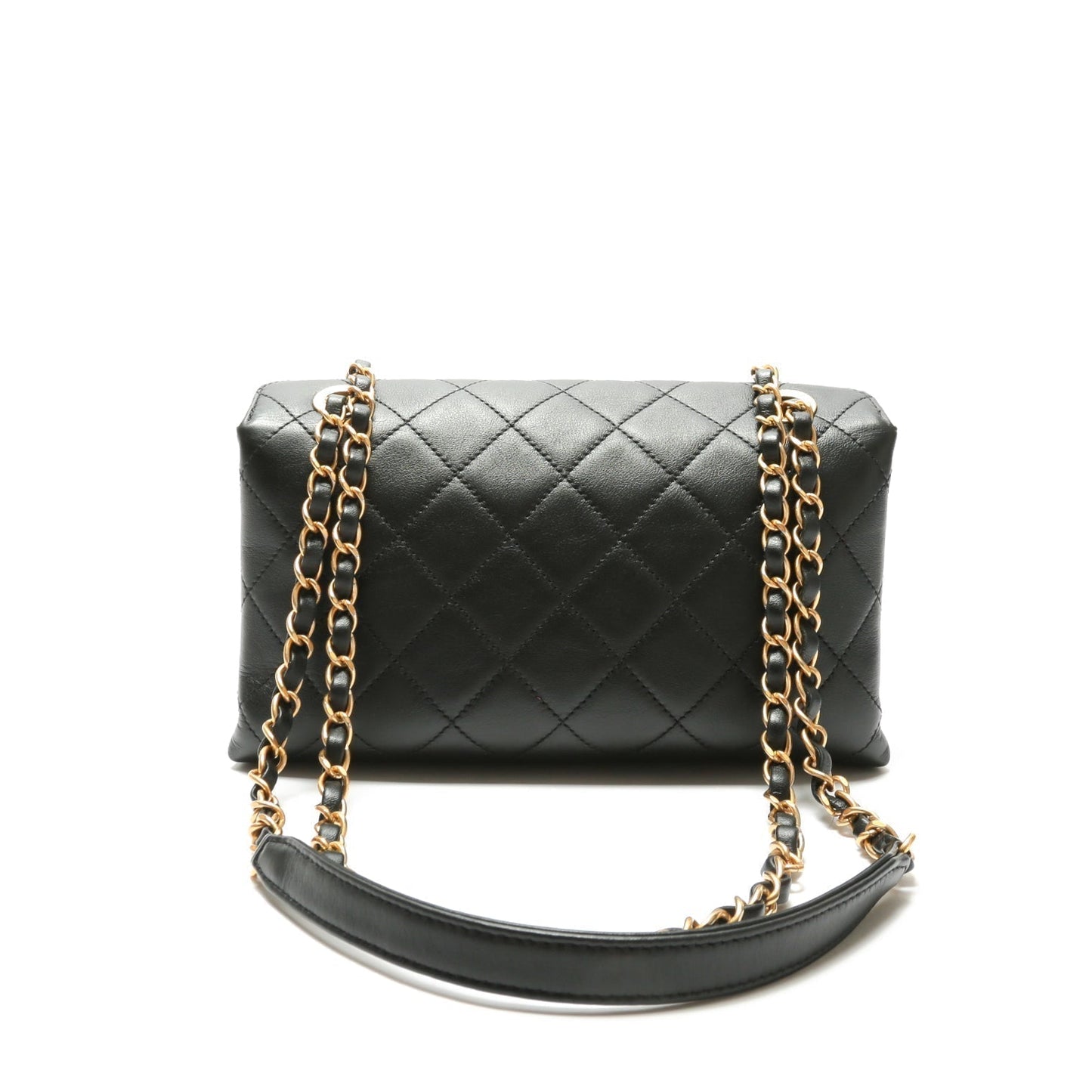 CHANEL 2020 Medium Enchained Flap Bag-Black