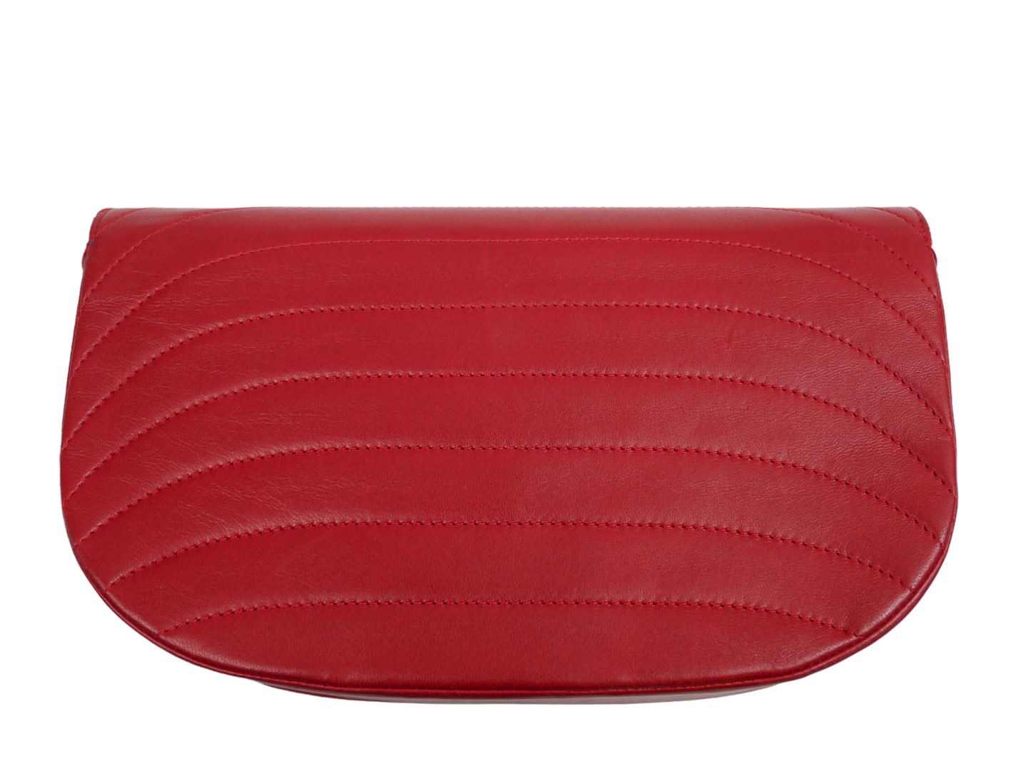 Chanel red quilted bag - 2002