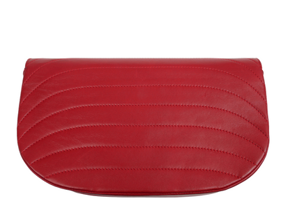 Chanel red quilted bag - 2002