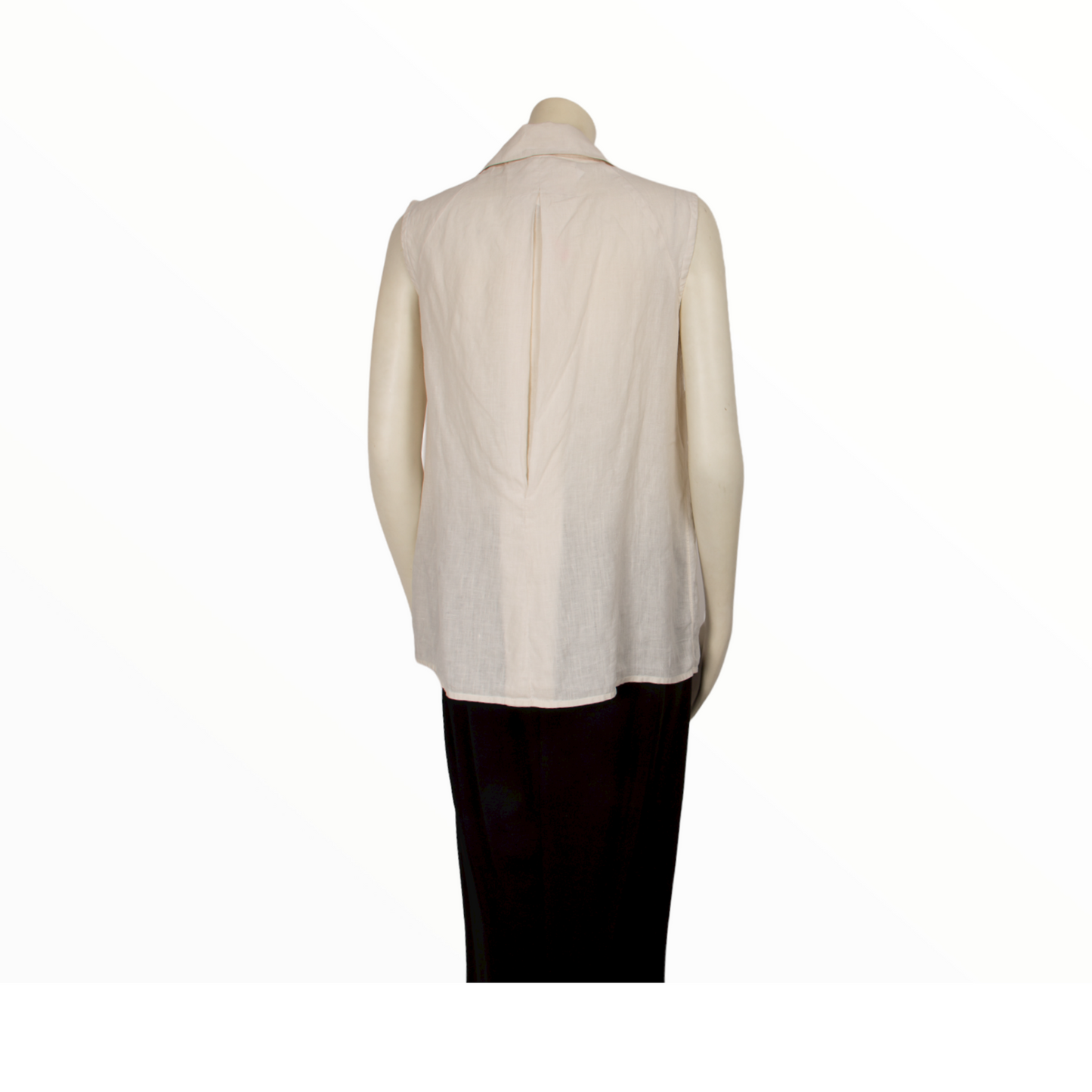 Chanel sleeveless shirt - S/M - 1990s