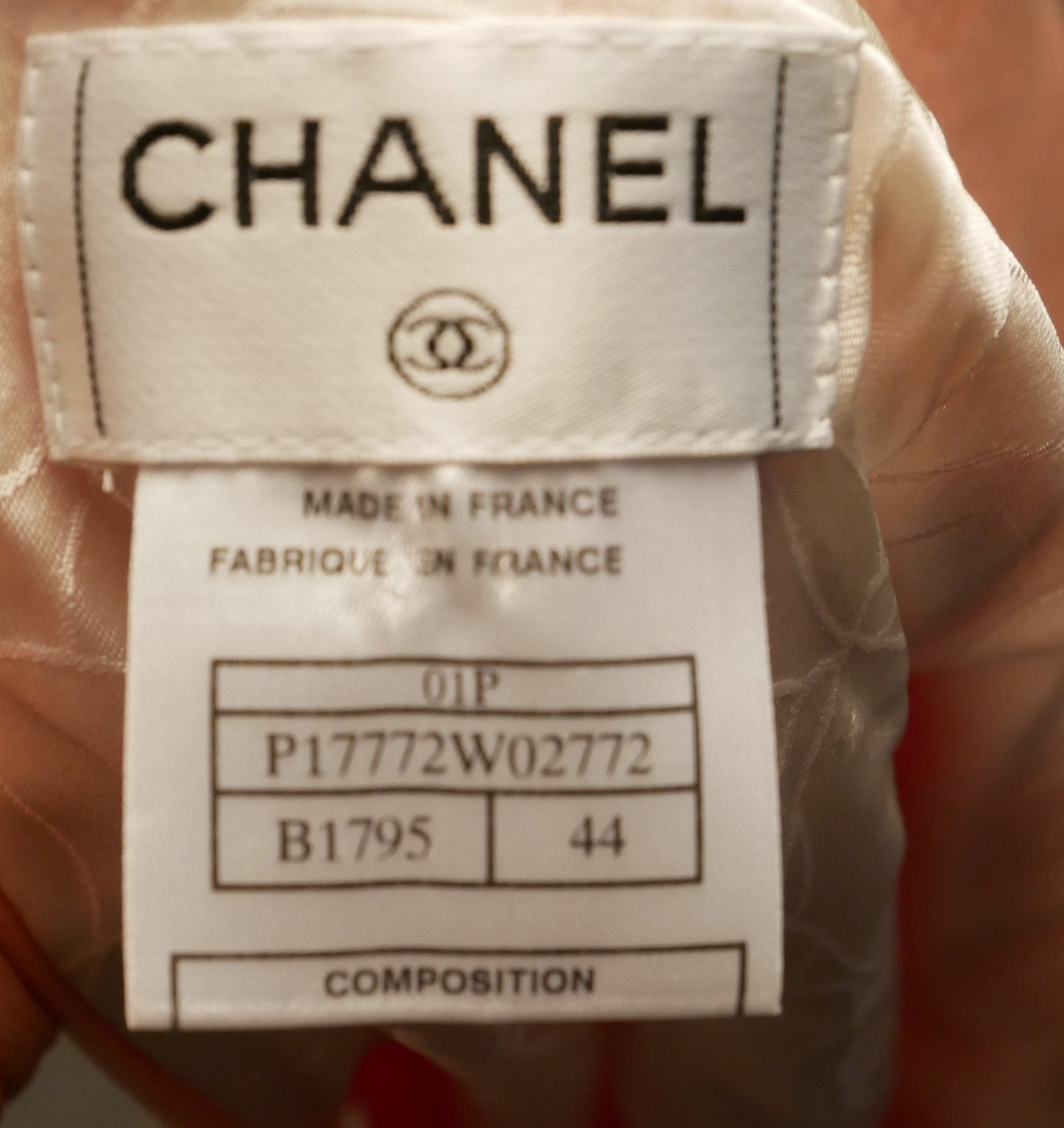 Chanel vintage pink orange skirt - S/M - 2000s