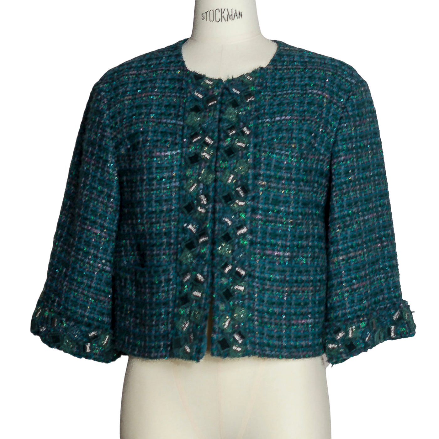 Chanel tweed jacket - S - 2000s