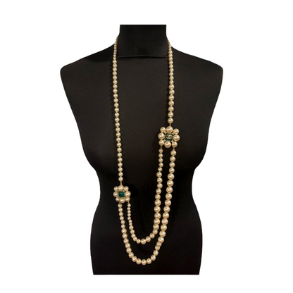 Chanel pearl long necklace - 2010s