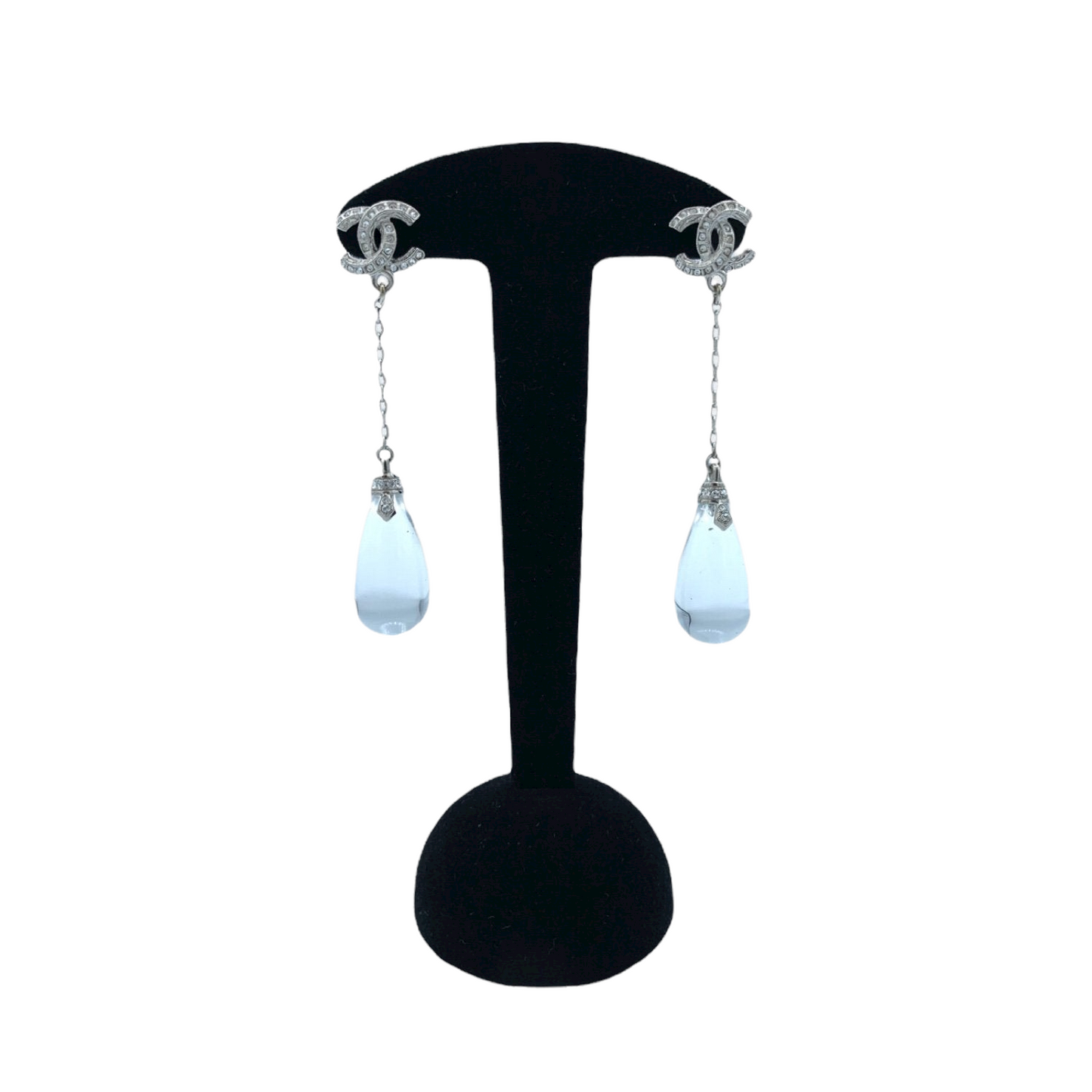 Chanel water drops pendant earrings - 2010s