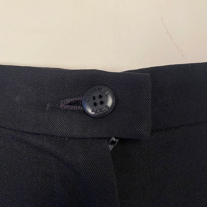 Chanel vintage wool black pants - M - 1990s