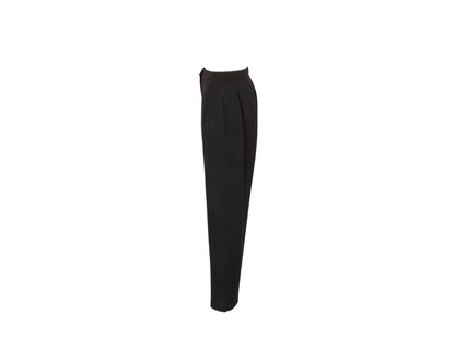 Chanel vintage wool black pants - M - 1990s