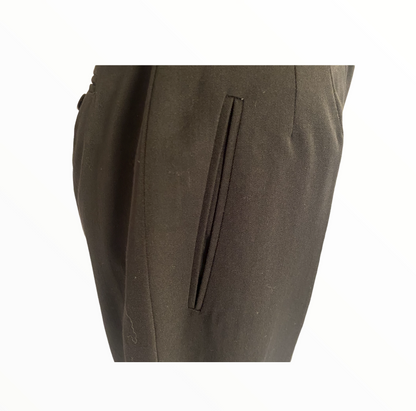 Chanel vintage wool black pants - M - 1990s