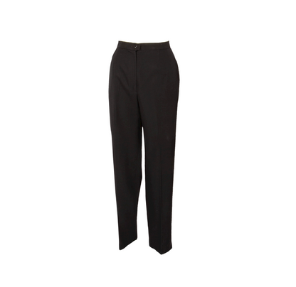 Chanel vintage wool black pants - M - 1990s