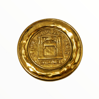 Chanel rare brooch "31 rue Cambon Paris Chanel"