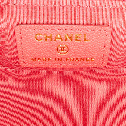 Chanel Sac Micro Caviar Chain Vanity Bag