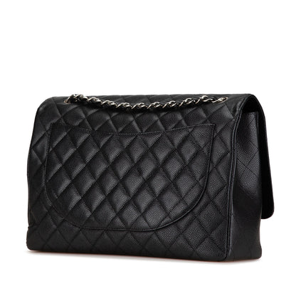 Chanel Sac Maxi Classic Caviar Single Flap