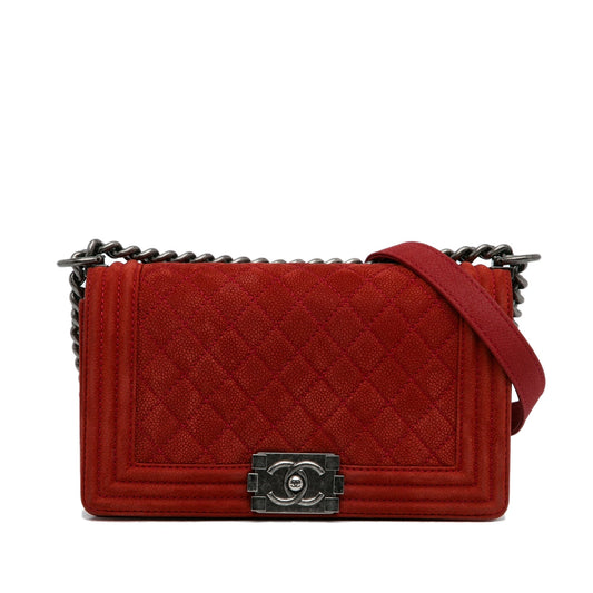 Chanel Sac Medium Caviar Boy Flap Bag