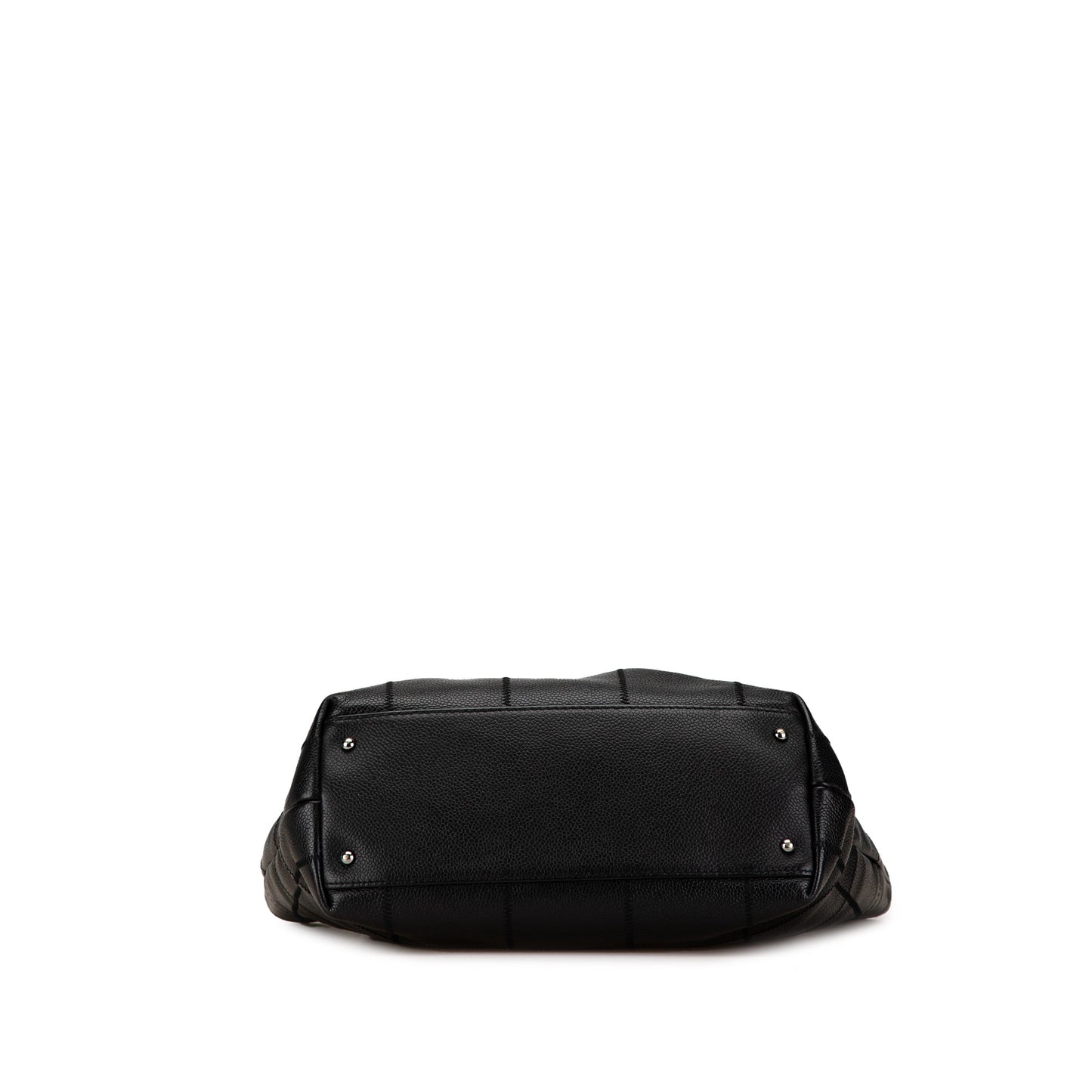 Black Chanel Caviar Choco Bar Tote