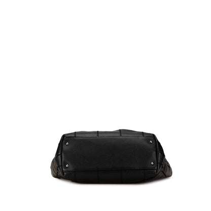 Black Chanel Caviar Choco Bar Tote