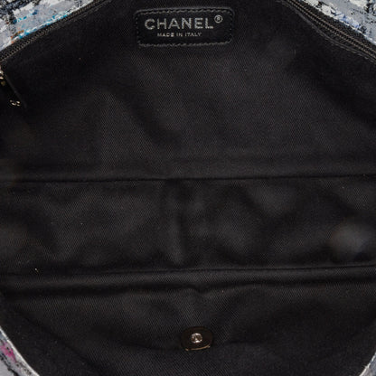 Chanel Sac Medium Calfskin Hand Painted Graffiti Flap