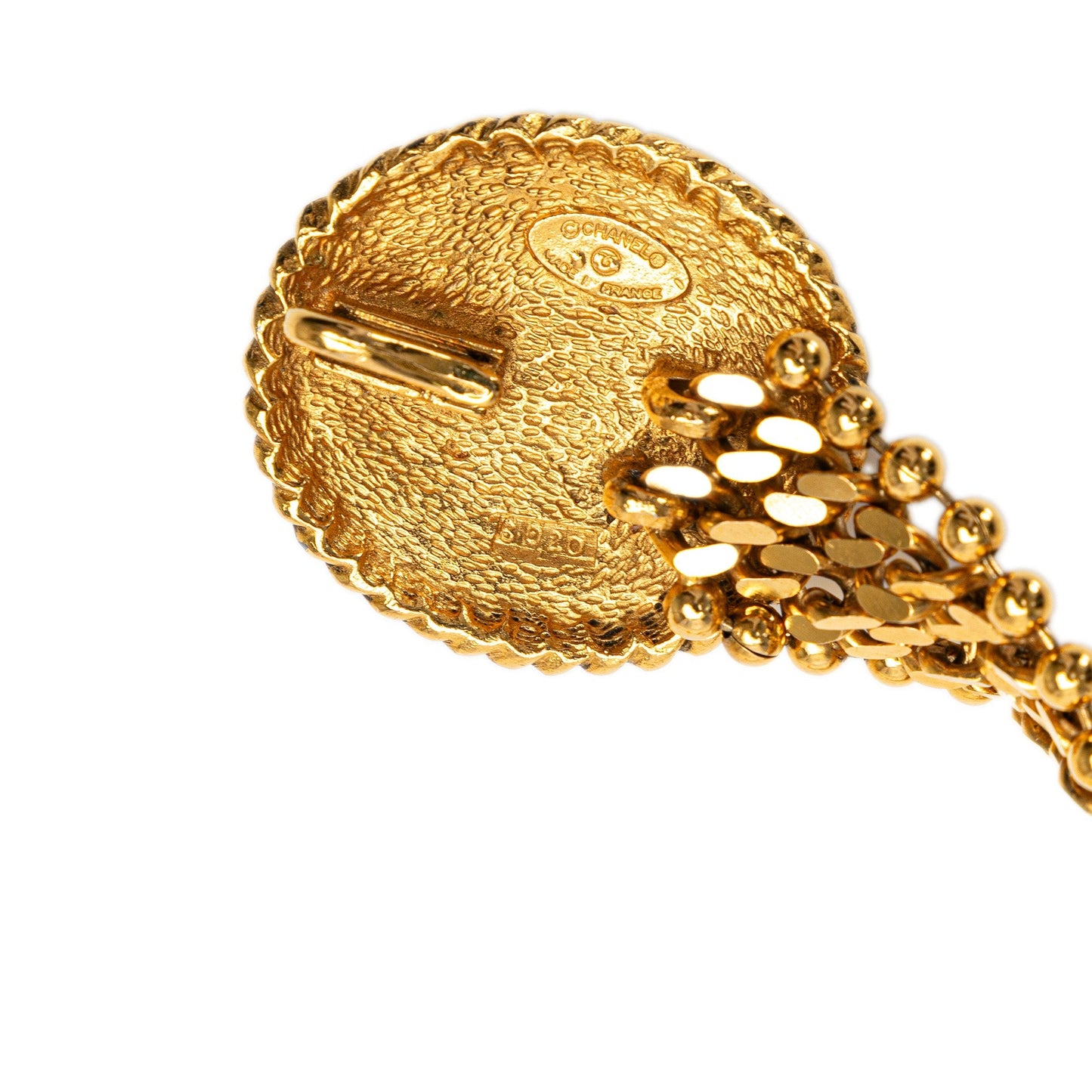 Gold Chanel Gold Plated Angel Chain Belt