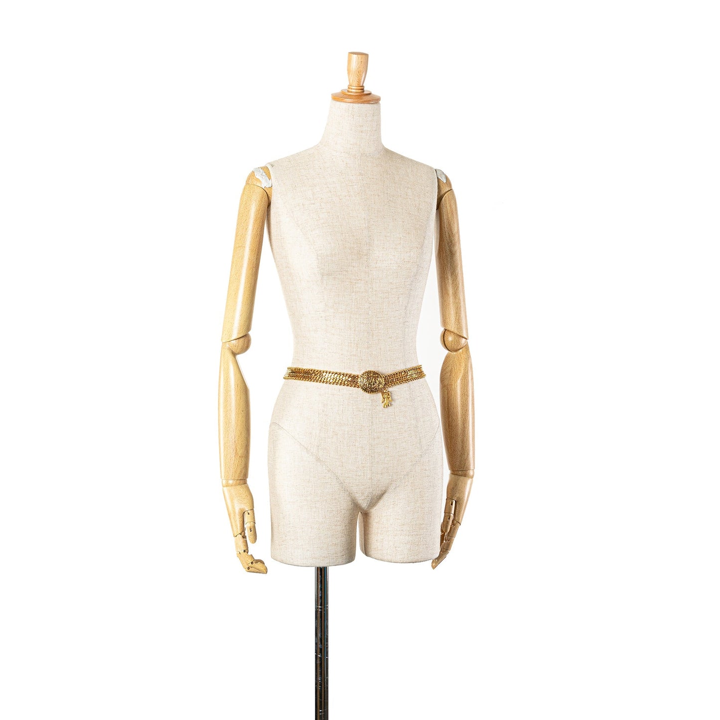 Gold Chanel Gold Plated Angel Chain Belt