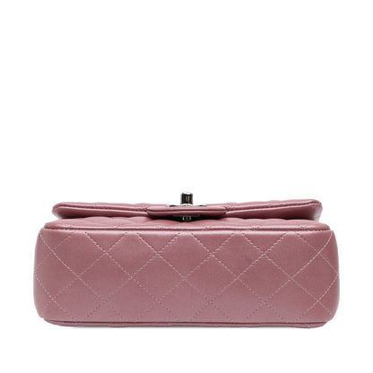 Chanel Sac Mini Rectangular Classic Lambskin Single Flap