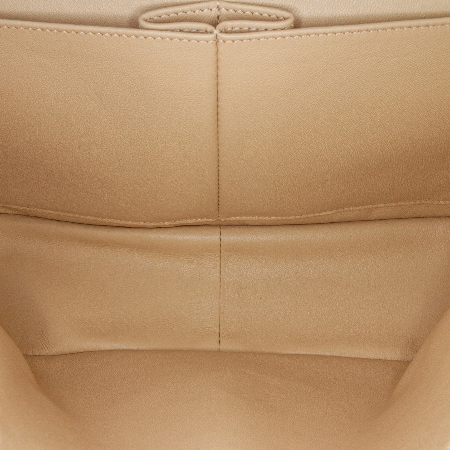 Brown Chanel Jumbo Classic Lambskin Double Flap Shoulder Bag